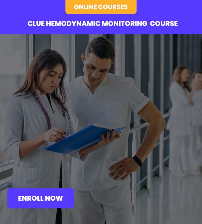 Clue Hemodynamic Course